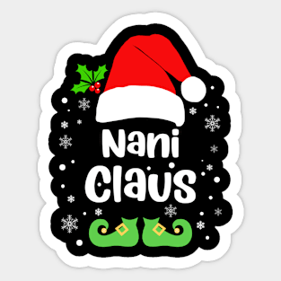 Nani Claus Sticker